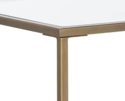 Eiffel Desk - Small - Antique Brass -Chic Furniture Shop 107460 6