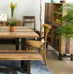 Cruz Dining Bench -Chic Furniture Shop 1206 var scene 5 full