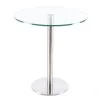 Clear Glass Round Bar Table 1 Clear Glass Round Bar Table -Chic Furniture Shop 12505 040621 DT008 clear glass round dining table