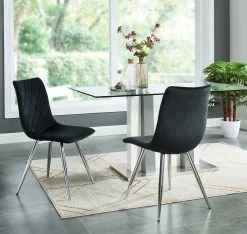 Marlo Dining Chair - Black 11 Marlo Dining Chair - Black -Chic Furniture Shop 202 110BK 2