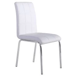 Solara II Dining Chair - White (Set Of 4) -Chic Furniture Shop 202 160WT