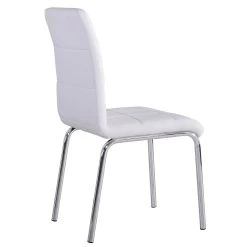 Solara II Dining Chair - White (Set Of 4) -Chic Furniture Shop 202 160WT 1