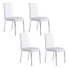 Solara II Dining Chair - White (Set Of 4) 2 Solara II Dining Chair - White (Set Of 4) -Chic Furniture Shop 202 160WT 6