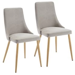Kelowna Dining Chair - Grey (Set Of 2)