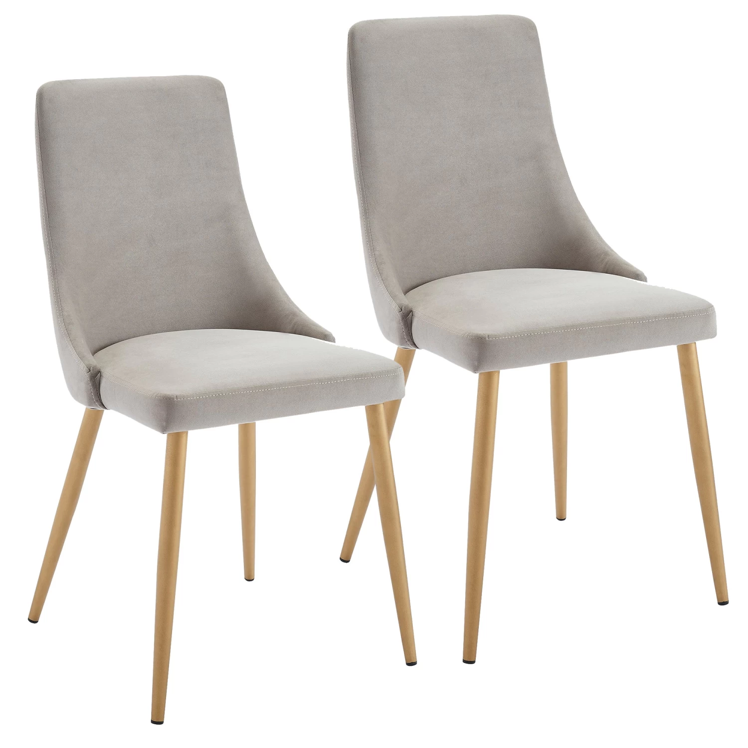 Kelowna Dining Chair - Grey (Set Of 2) 3 Kelowna Dining Chair - Grey (Set Of 2)