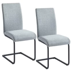 Vespa Side Chair - Light Grey -Chic Furniture Shop 202 577LG 6