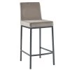 Diego Counter Stool - Grey/Grey Legs