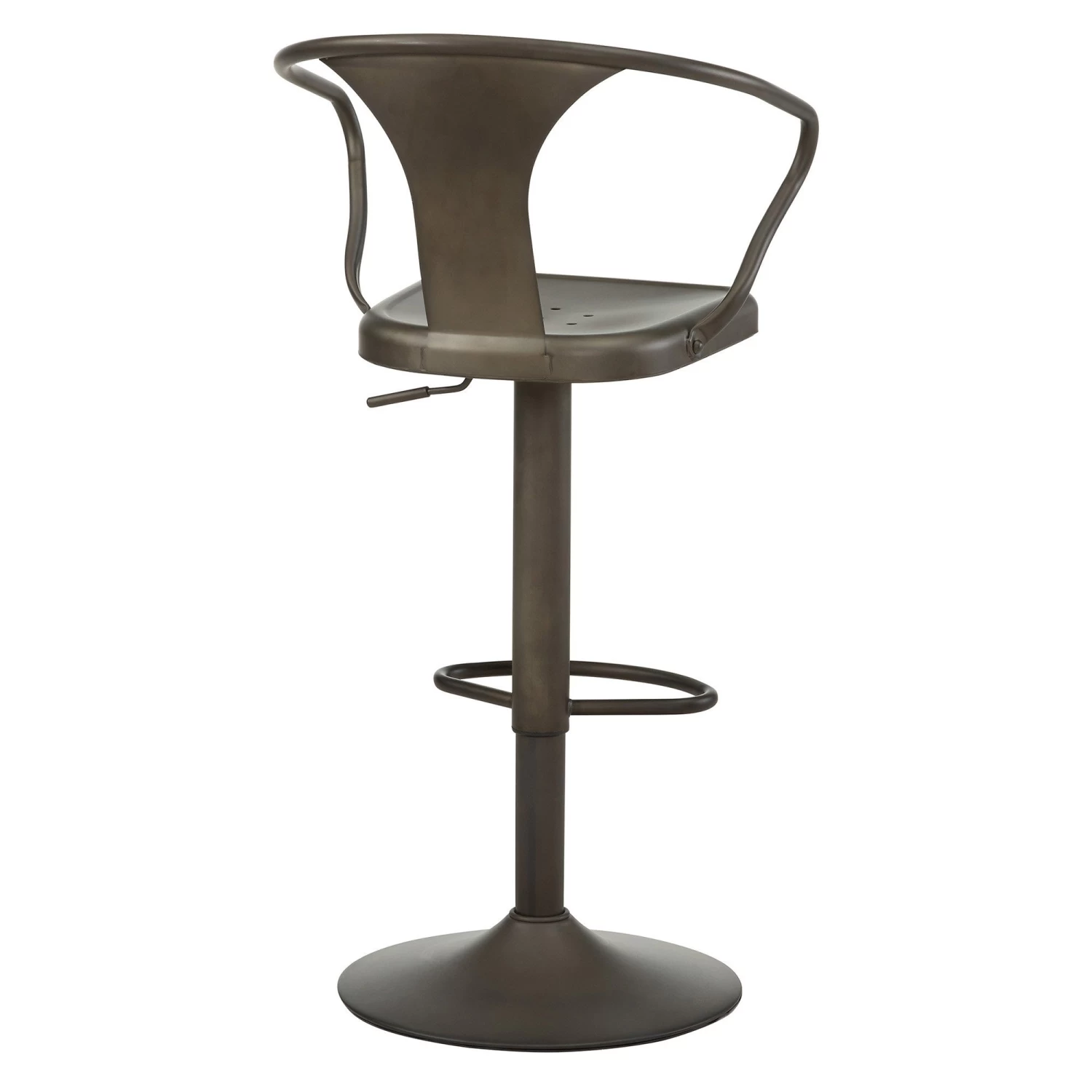 Astra Adjustable Stool In Gunmetal 6 Astra Adjustable Stool In Gunmetal - Image 4