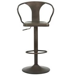 Astra Adjustable Stool In Gunmetal 10 Astra Adjustable Stool In Gunmetal -Chic Furniture Shop 203 116 3 2