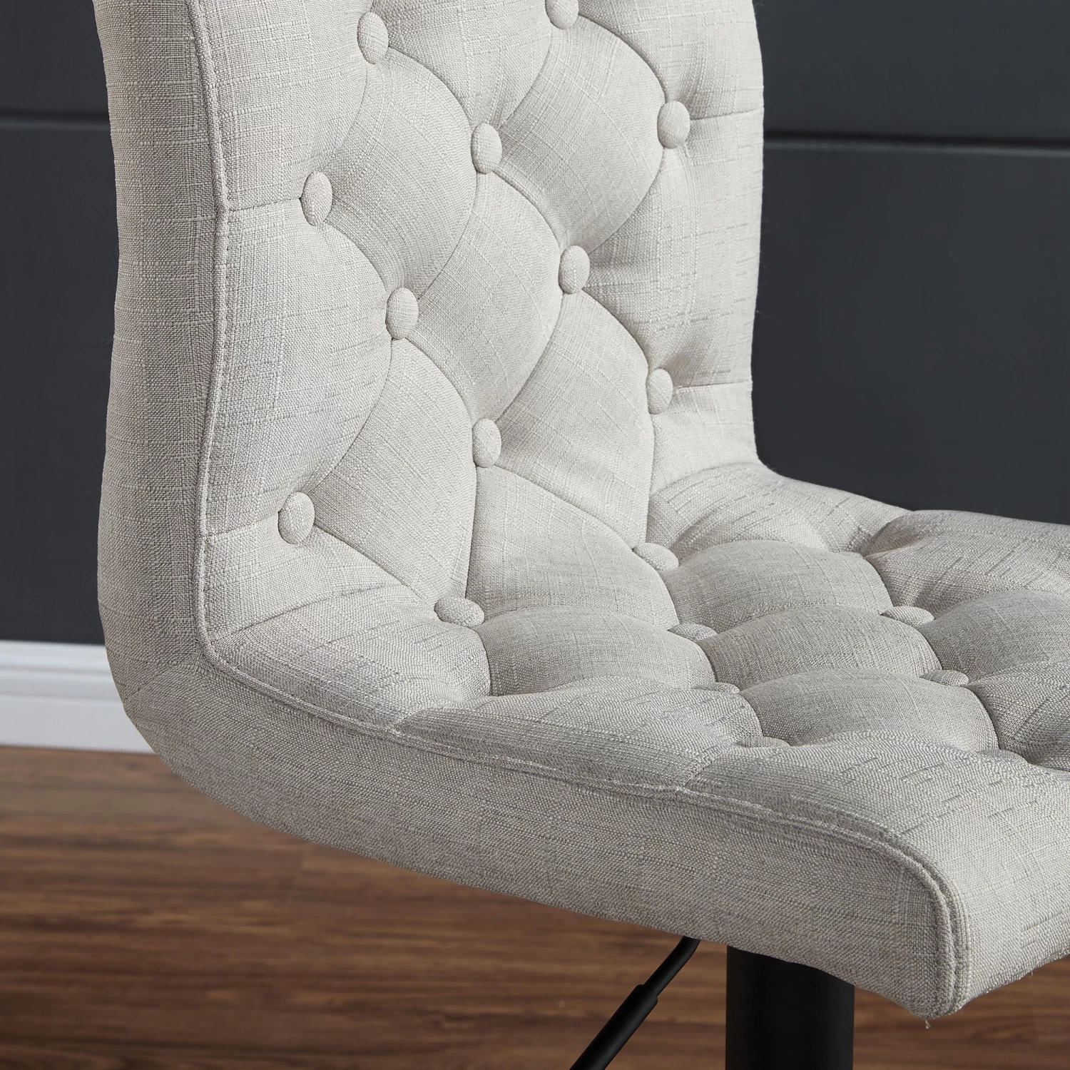 Dex Air Lift Stool - Beige Fabric 6 Dex Air Lift Stool - Beige Fabric - Image 4