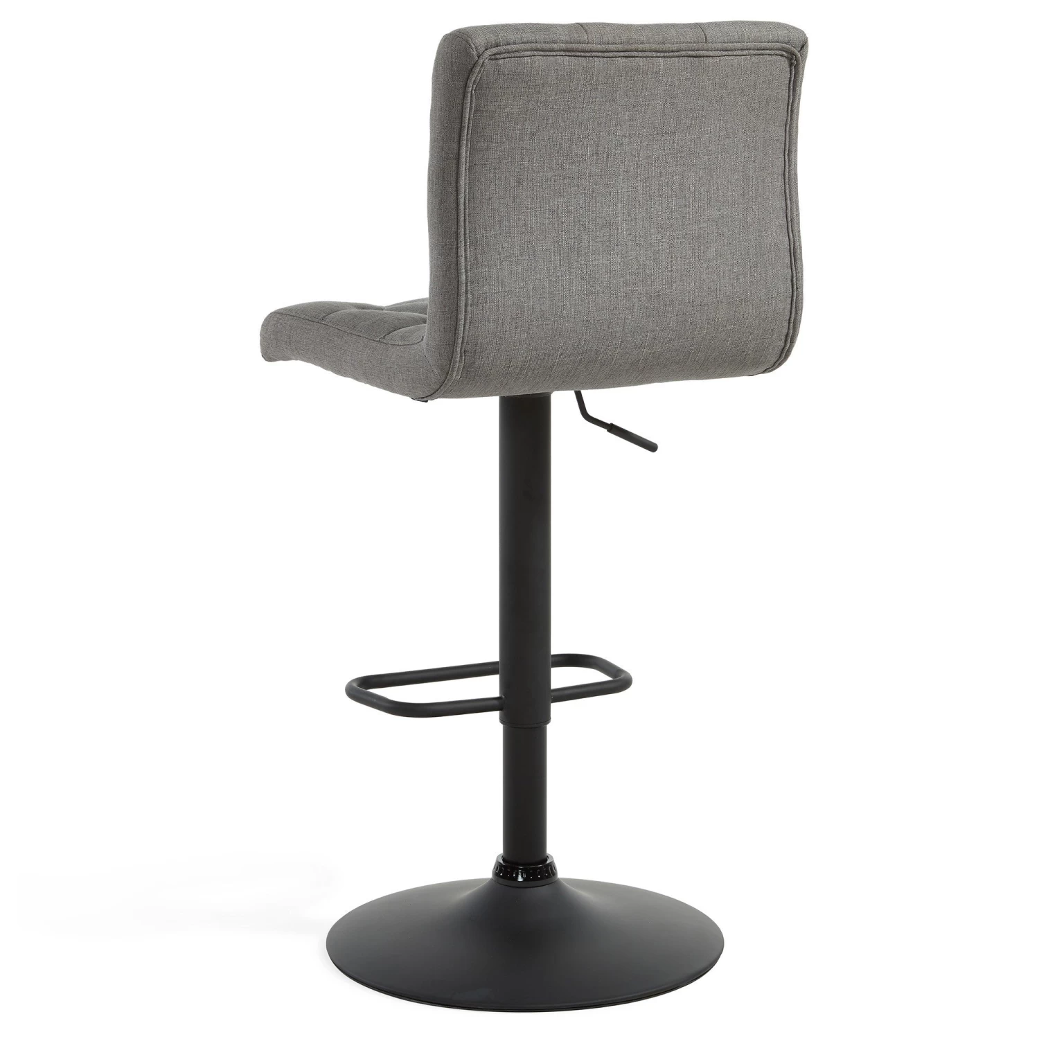 Dex Air Lift Stool - Grey Fabric 6 Dex Air Lift Stool - Grey Fabric - Image 4