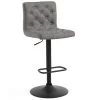 Dex Air Lift Stool - Grey Fabric -Chic Furniture Shop 203 153GY 6