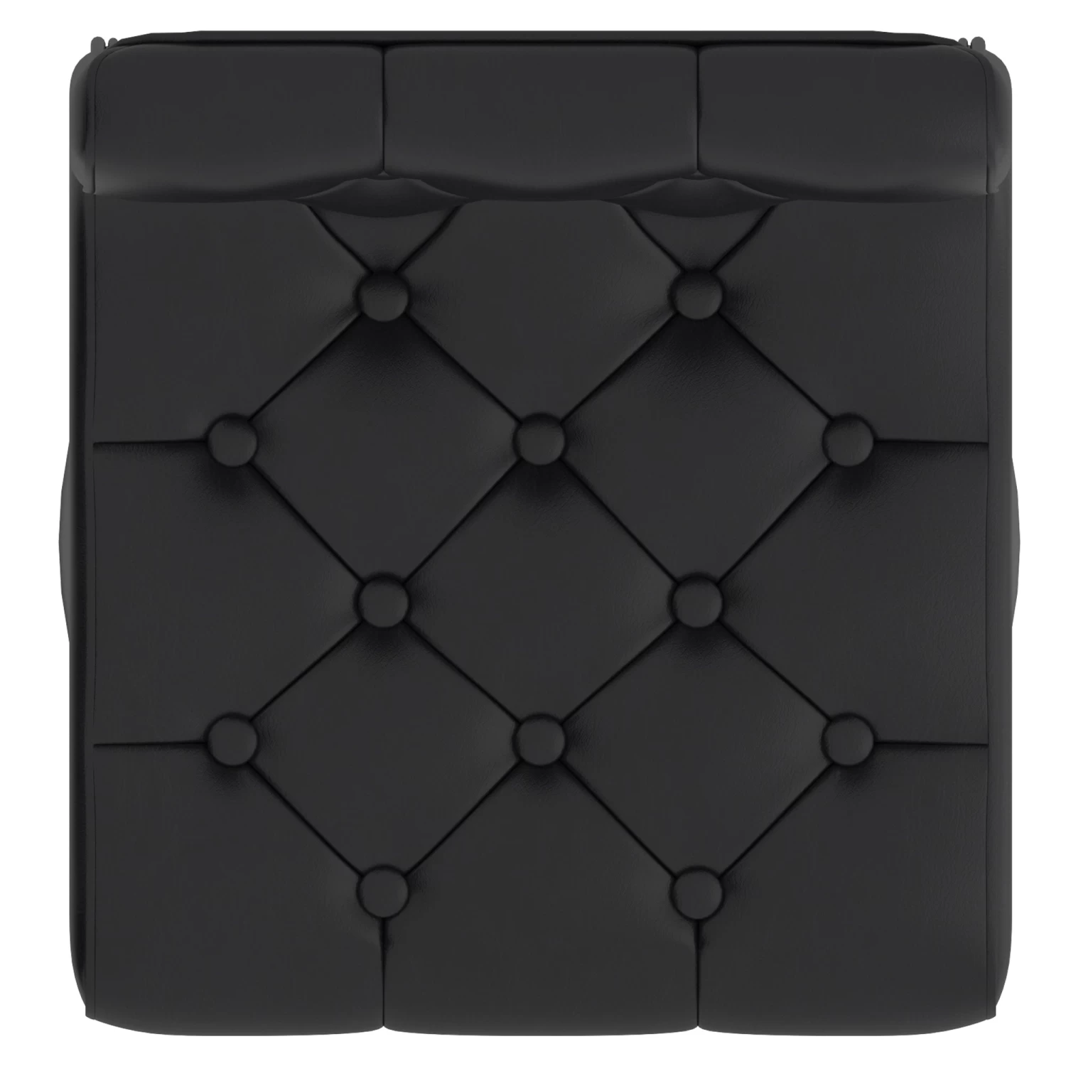 Dex Air Lift Stool - Black Faux Leather 8 Dex Air Lift Stool - Black Faux Leather - Image 6