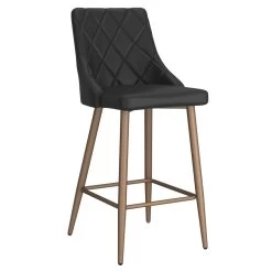 Antoine 26" Counter Stool, Set Of 2, In Black 16 Antoine 26" Counter Stool, Set Of 2, In Black -Chic Furniture Shop 203 573BK