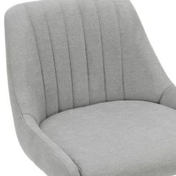 Kron Adjustable Height Air-Lift Swivel Stool - Set Of 2 - Grey Fabric 16 Kron Adjustable Height Air-Lift Swivel Stool - Set Of 2 - Grey Fabric -Chic Furniture Shop 203 574GY 5