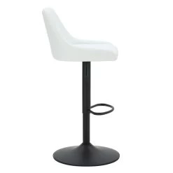 Kron Adjustable Height Air-Lift Swivel Stool - Set Of 2 - White Faux Leather 13 Kron Adjustable Height Air-Lift Swivel Stool - Set Of 2 - White Faux Leather -Chic Furniture Shop 203 574PUWT 3