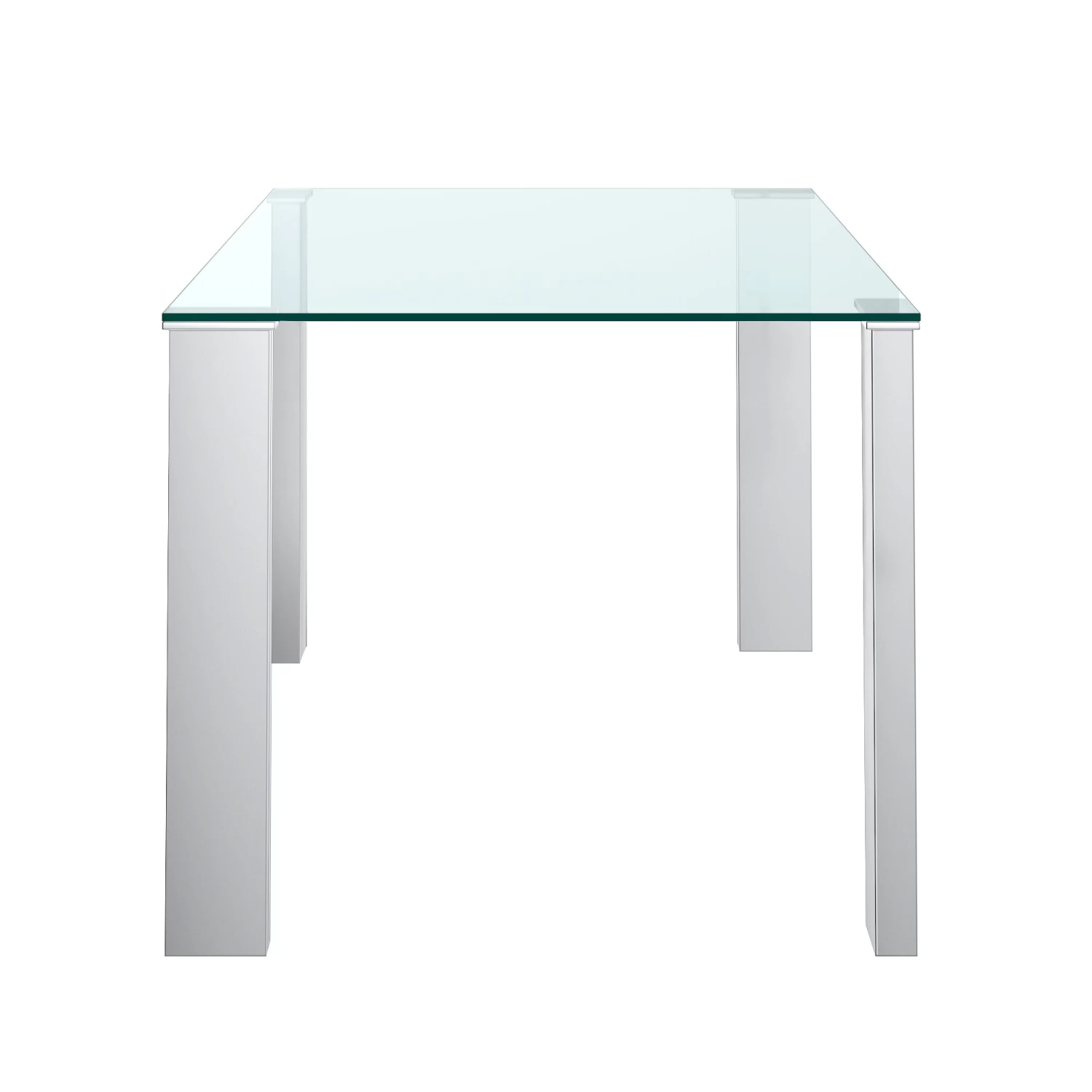 Frankfurt/Kaitlyn 7pc Dining Set, Chrome/Black 8 Frankfurt/Kaitlyn 7pc Dining Set, Chrome/Black - Image 6