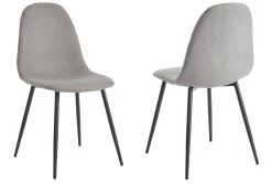 Todd/Olive 5pc Dining Set, Black/Grey -Chic Furniture Shop 207 453BK 606GY 4