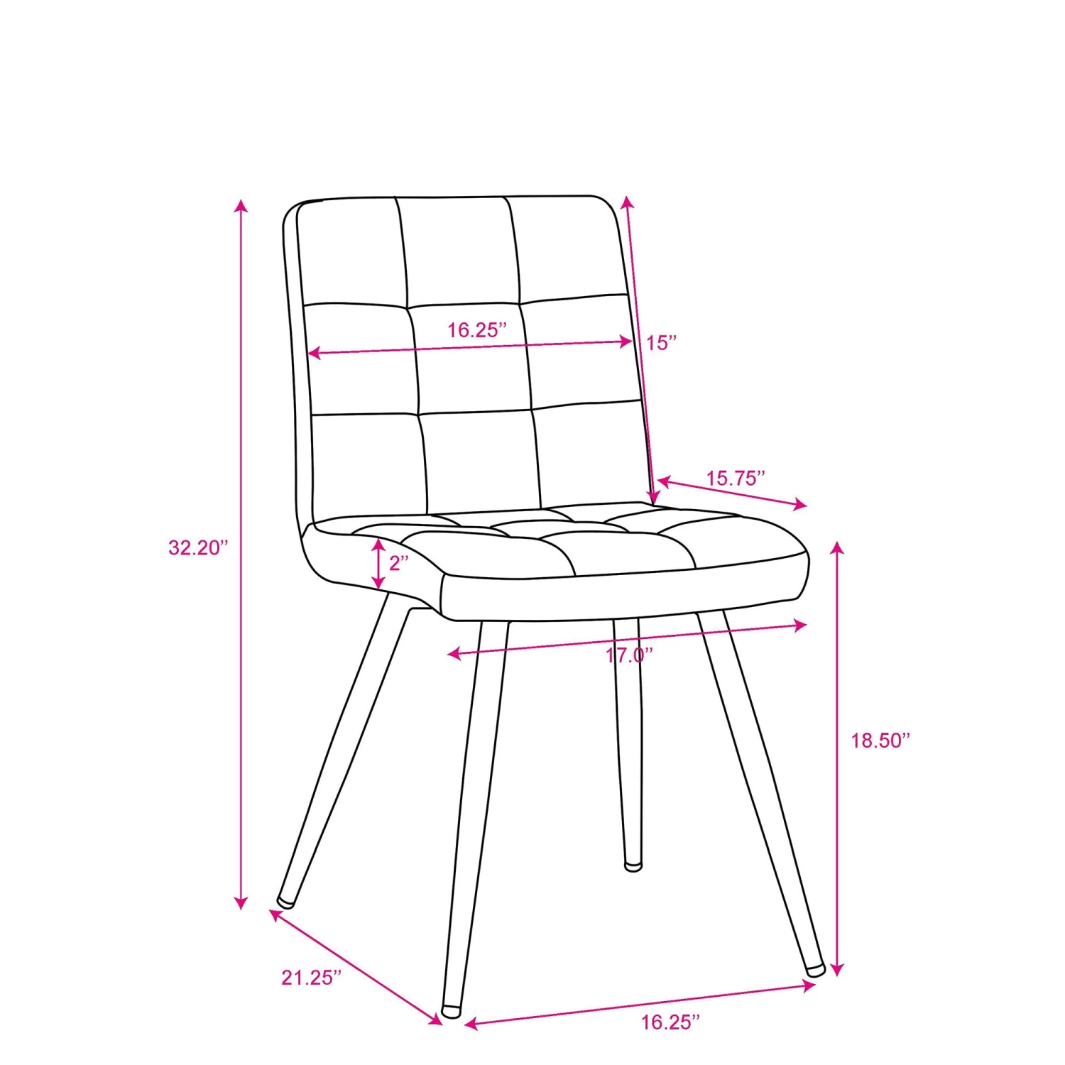 Andy/Suzette 5pc Dining Set, Black/Grey 10 Andy/Suzette 5pc Dining Set, Black/Grey - Image 8
