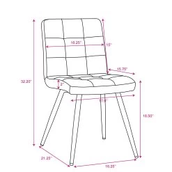 Kobe/Suzette 5pc Dining Set, Black/Blue 17 Kobe/Suzette 5pc Dining Set, Black/Blue -Chic Furniture Shop 207 476BLU LD