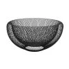 Mesh Double Wall 9.5" Diameter Black Bowl -Chic Furniture Shop 21071 z 1 lg