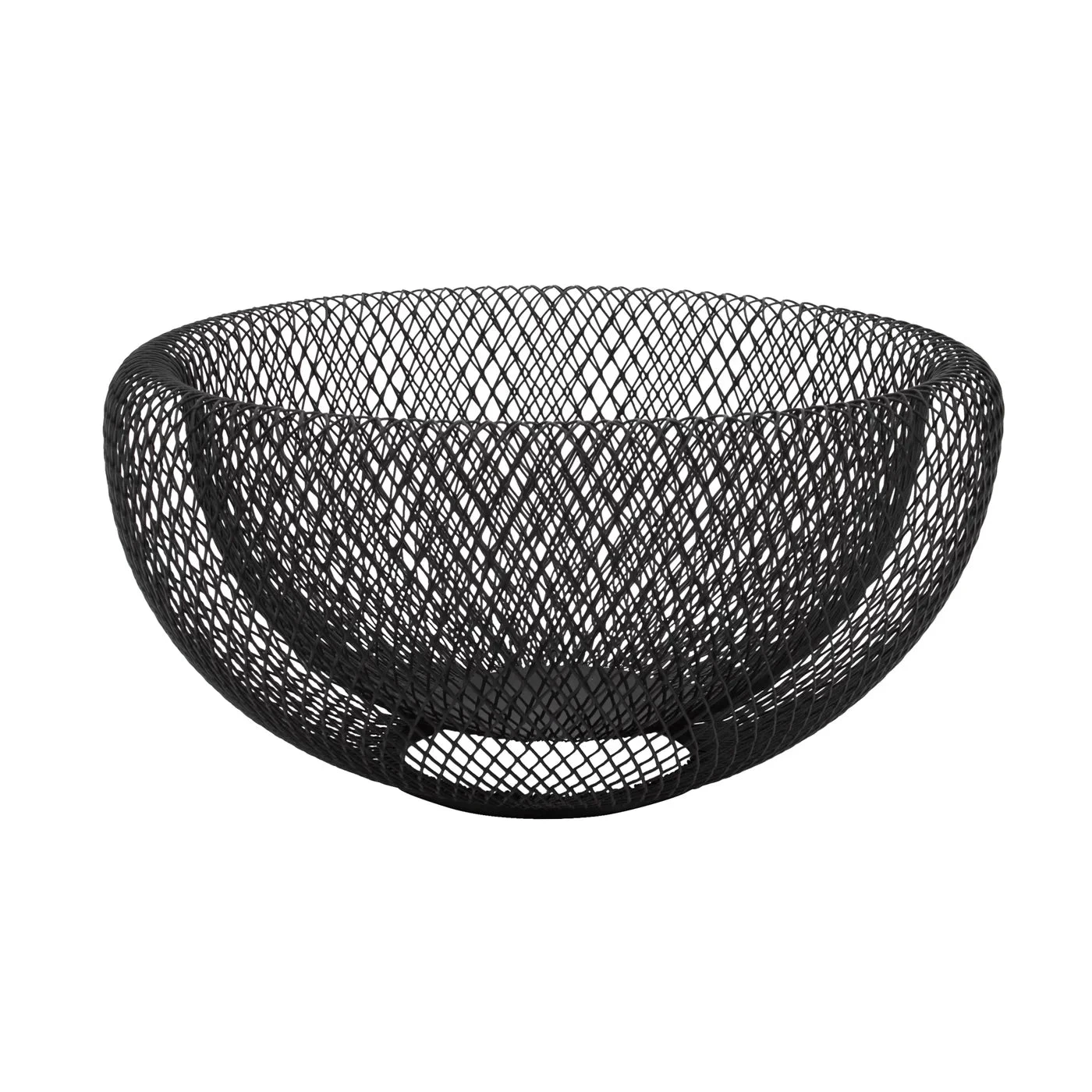 Mesh Double Wall 9.5" Diameter Black Bowl 3 Mesh Double Wall 9.5" Diameter Black Bowl