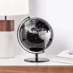 Latitude World Globe - Black -Chic Furniture Shop 21470 z 3 lg