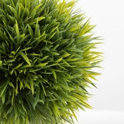 Jardin 10" Potted Faux Topiary - Grass Ball -Chic Furniture Shop 21681 z 3 lg