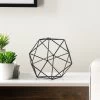 Polygon Iron Frame 7.5" Diameter Decor Ball 2 Polygon Iron Frame 7.5" Diameter Decor Ball -Chic Furniture Shop 22032 z lg