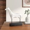 Noble Horse 16.75h" Decor Sculpture - White 2 Noble Horse 16.75h" Decor Sculpture - White -Chic Furniture Shop 22714 z lg