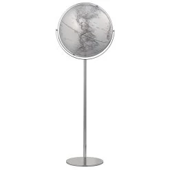 Latitude Standing Floor Globe - Silver -Chic Furniture Shop 23228 z 1 lg