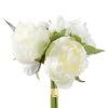 Blushing Peony 5 Bloom Bouquet - Creme -Chic Furniture Shop 24204 z lg