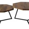Loft Octagon Nesting Coffee Table - Set Of 2 -Chic Furniture Shop 2447 full 1e81093d 53a8 45cd a2f7 4220388a03ae