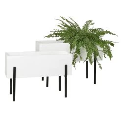 Trestle Standing 2 Piece Lacquered Planter Set -Chic Furniture Shop 24971 z 2 lg bcd62abc 504e 4d4a 8698 b16bf5c70d5b