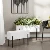 Trestle Standing 2 Piece Lacquered Planter Set -Chic Furniture Shop 24971 z lg 936ab1c1 7fc9 4b87 8820 da0f327113d4