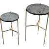 Earth Wind & Fire Valencia Marble Side Tables - Set Of 2 -Chic Furniture Shop 2503 full 0f6231c1 c76a 4520 98ce da726465c076