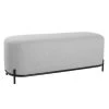 Pender Pin Leg Upholstered Long Bench - Grey -Chic Furniture Shop 25213 z 1 lg