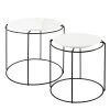 Circa Lacquered Top 2 Piece Side Table Set -Chic Furniture Shop 25285 z 1 lg