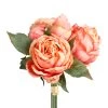 Blushing Peony 5 Bloom Bouquet - Orange
