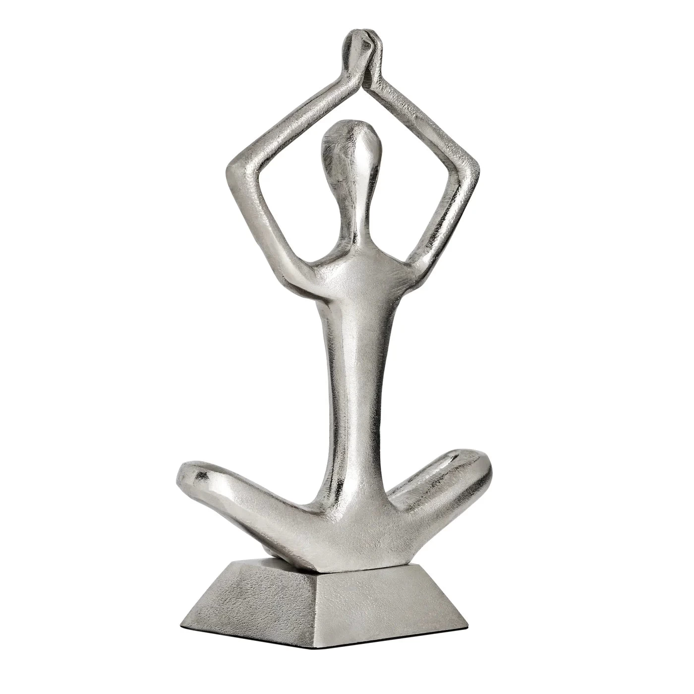 Zen Yoga Aluminum Decor Sculpture - Arms Up 7 Zen Yoga Aluminum Decor Sculpture - Arms Up - Image 5
