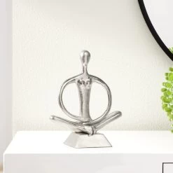 Zen Yoga Aluminum Decor Sculpture - Arms Down 14 Zen Yoga Aluminum Decor Sculpture - Arms Down -Chic Furniture Shop 26148 z lg