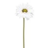 Gerbera Daisy Real Touch 24" Stem - White -Chic Furniture Shop 26151 z lg