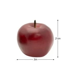 Orchard 8 Piece Faux Fruit Decor Set - Red Apples -Chic Furniture Shop 26157 z 3 lg