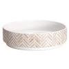 Bergen Herringbone 9d" Ceramic Bowl -Chic Furniture Shop 26254 z 1 lg