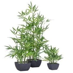 Bamboo 10h" Faux Potted Plant -Chic Furniture Shop 26387 z 3 lg 0dae9664 ff51 47f2 b7ce b7541fe1ff51