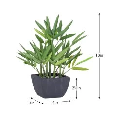 Bamboo 10h" Faux Potted Plant -Chic Furniture Shop 26387 z 4 lg 6eb4aabd 3a6b 4da5 8133 9768a7656b02