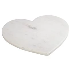 Marble Heart 12" Cheese Serving Board -Chic Furniture Shop 26594 z 2 lg