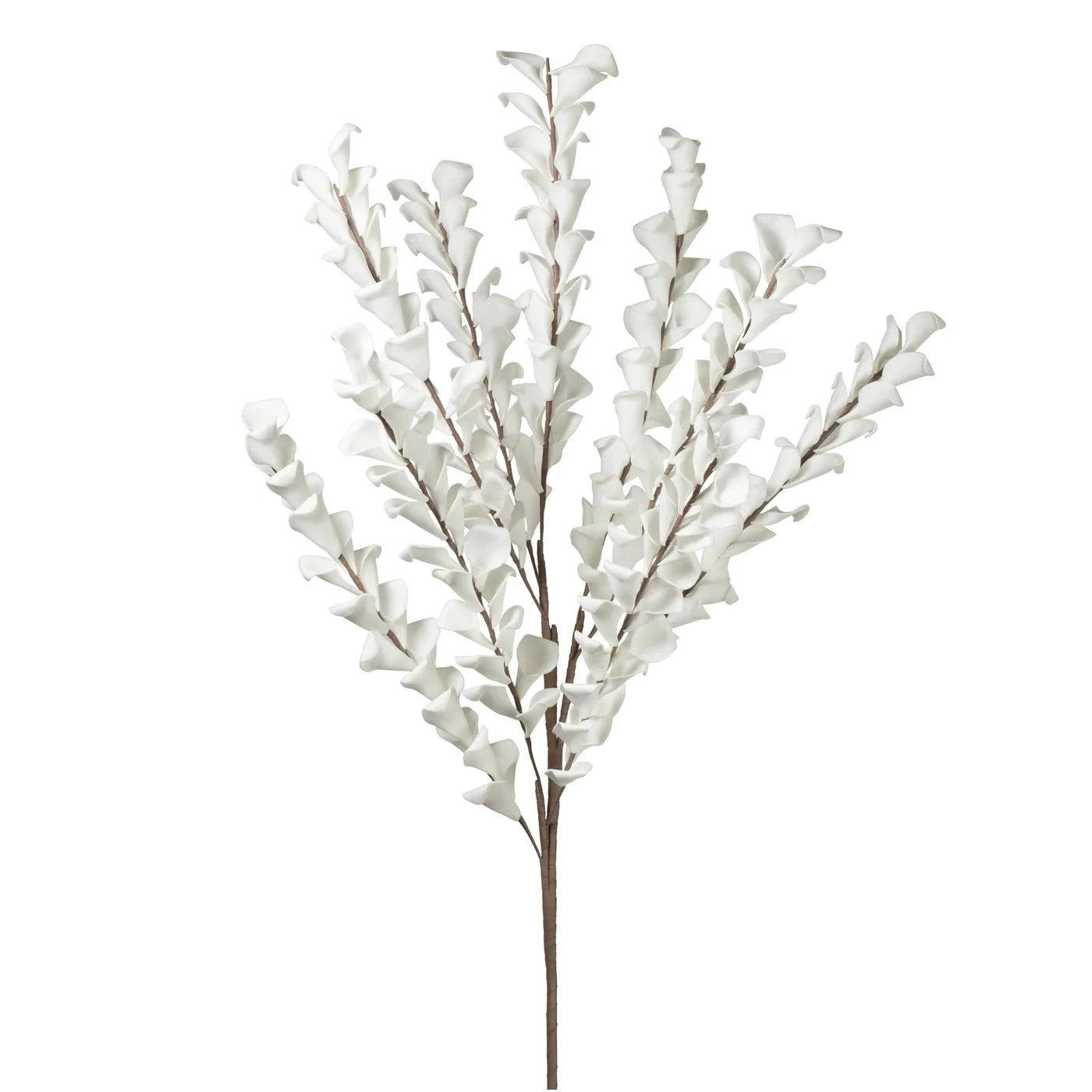 Desert Multi Bloom Eucalyptus 54" Stem - White 3 Desert Multi Bloom Eucalyptus 54" Stem - White
