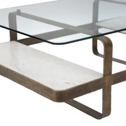 Translucent Glass Coffee Table -Chic Furniture Shop 2675 var scene 3 full