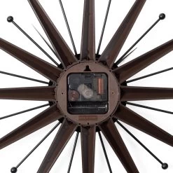 Deco Sunburst 19.5" Diameter Wall Clock -Chic Furniture Shop 26773 z 4 lg